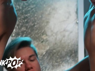 TWINKPOP – Road Trip Turns Into Orgy With Troye Dean, Jake Preston, Maverick Sun And Jordan Lake